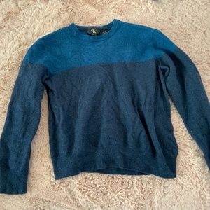 Calvin Klein Blue Colorblock Sweater (Children)